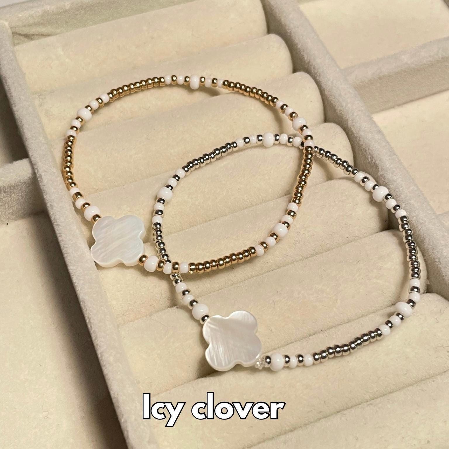 Bracelet stack - green